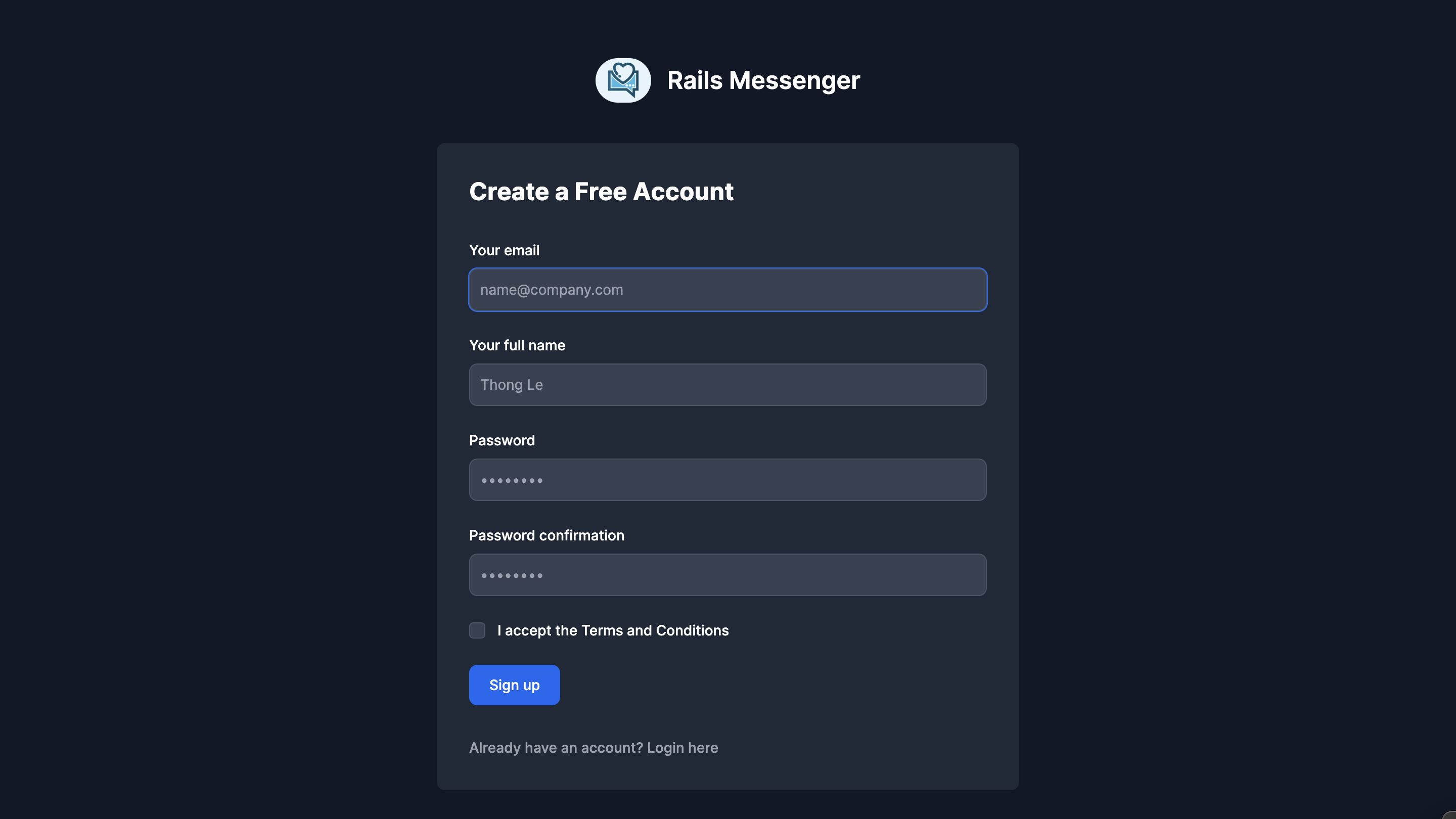 rails-messenger